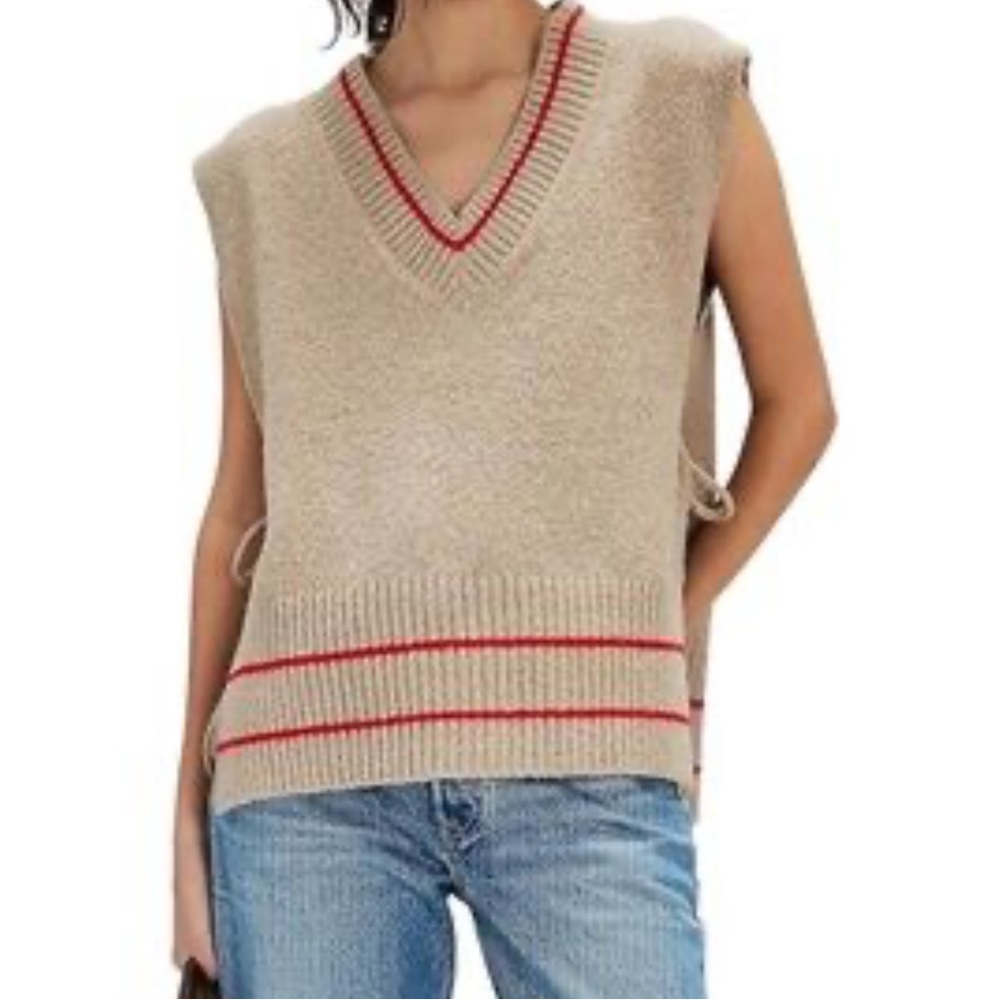 Free People All Star Striped Poncho - One Size